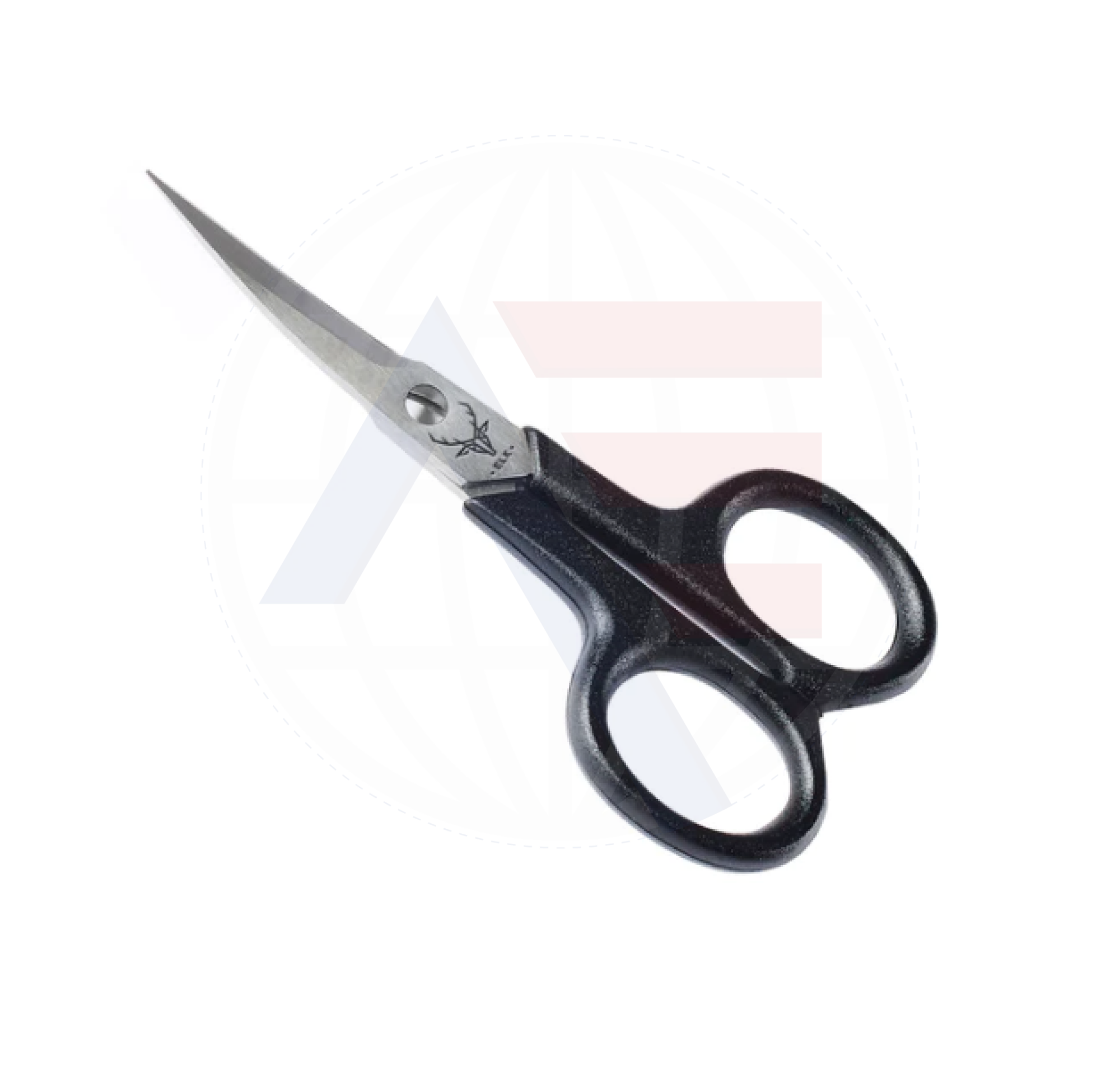 Elk 4/10Cm Curved Pointed Blade Scissors