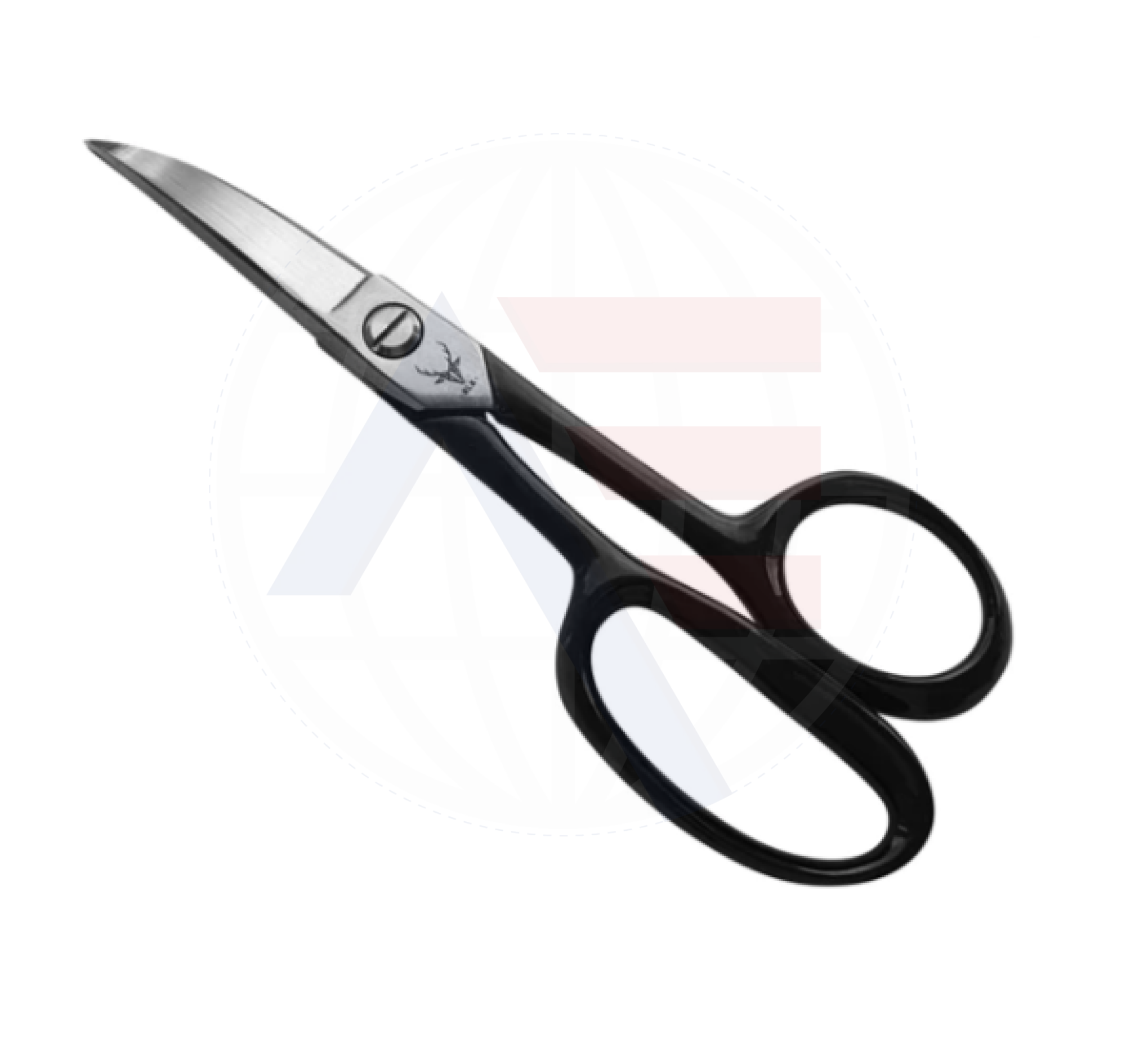 Elk 8 Straight Handle With Curved Blade Shears