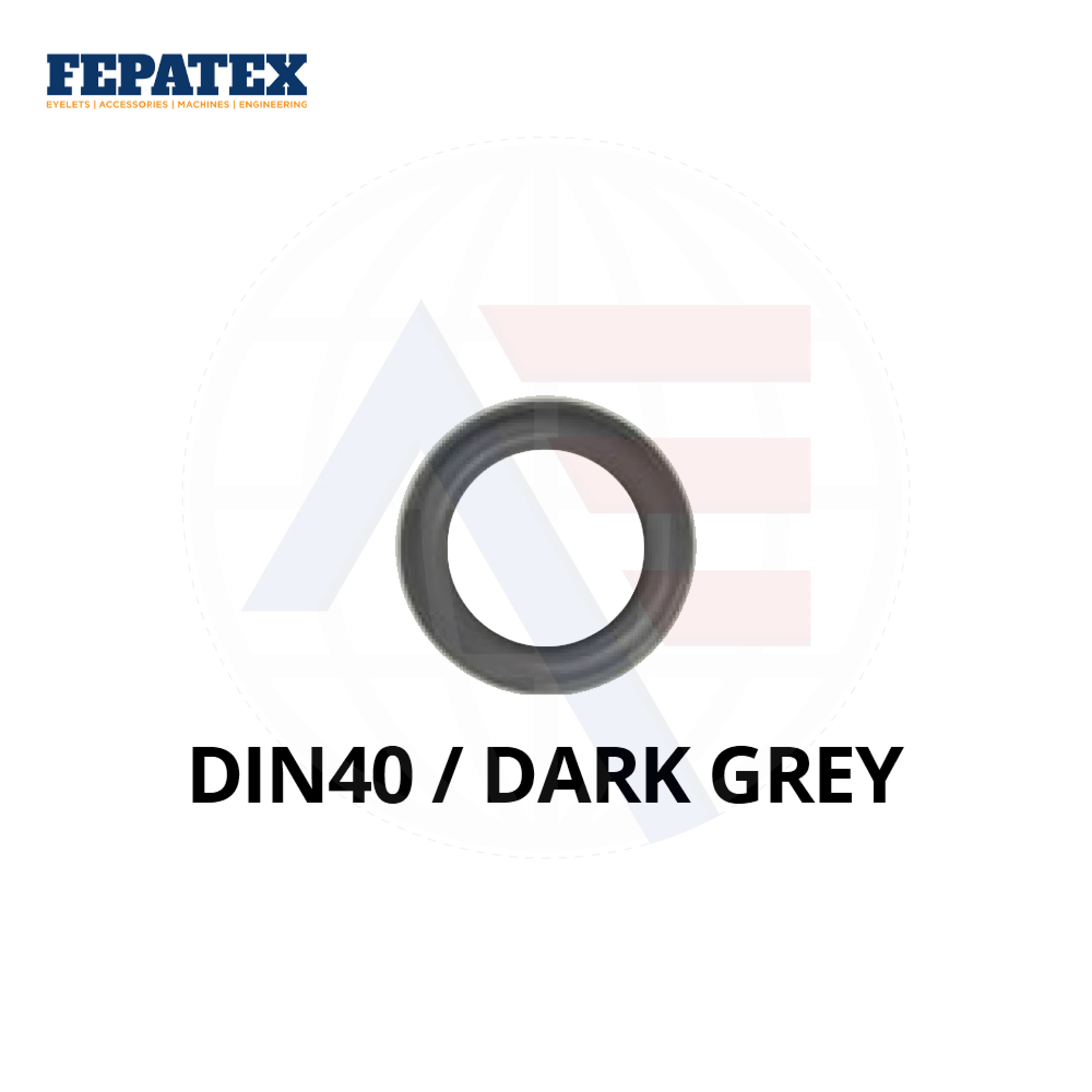 Fepatex Din 40Mm Eyelets (Pack Of 1000)