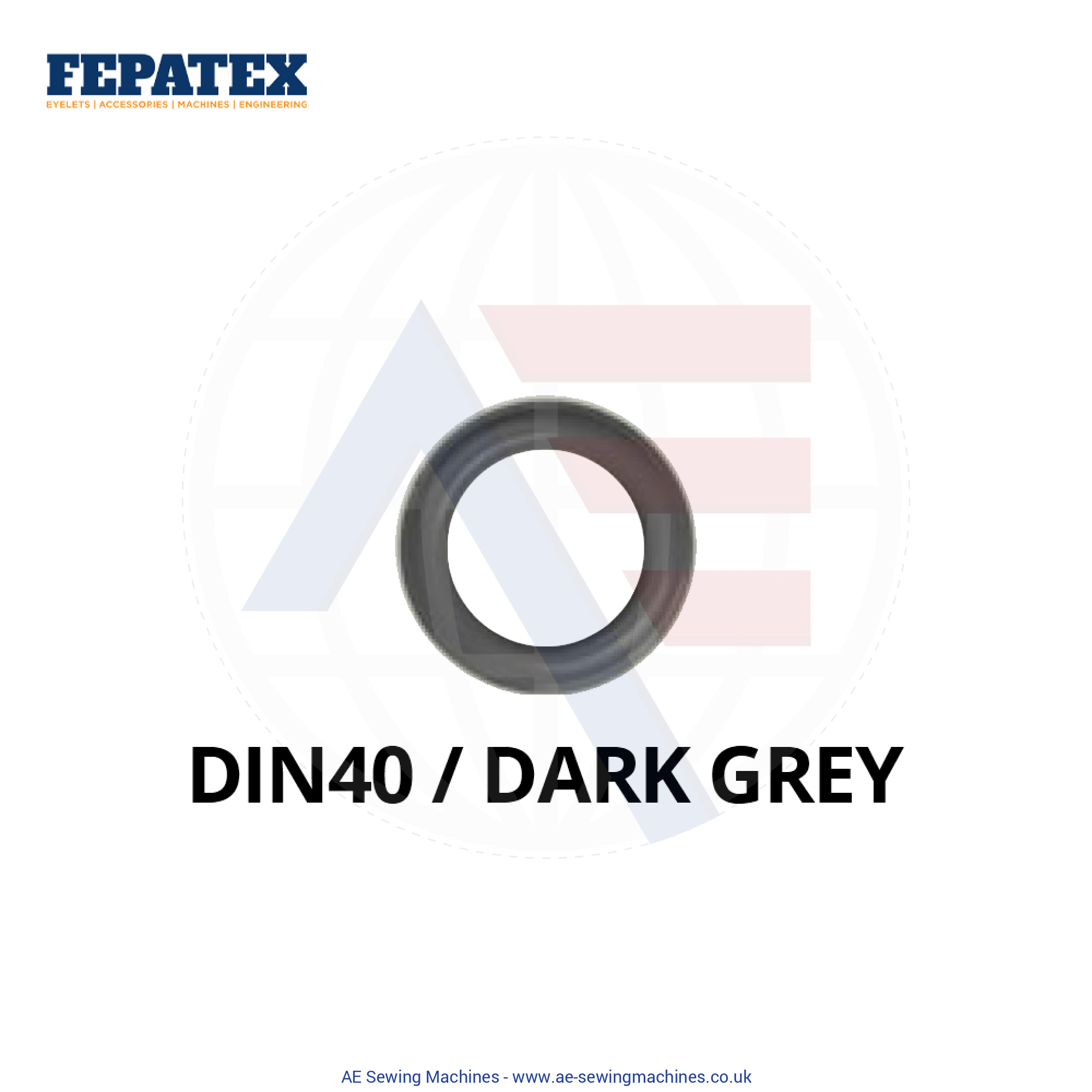 Fepatex Din 40Mm Eyelets (Pack Of 1000)