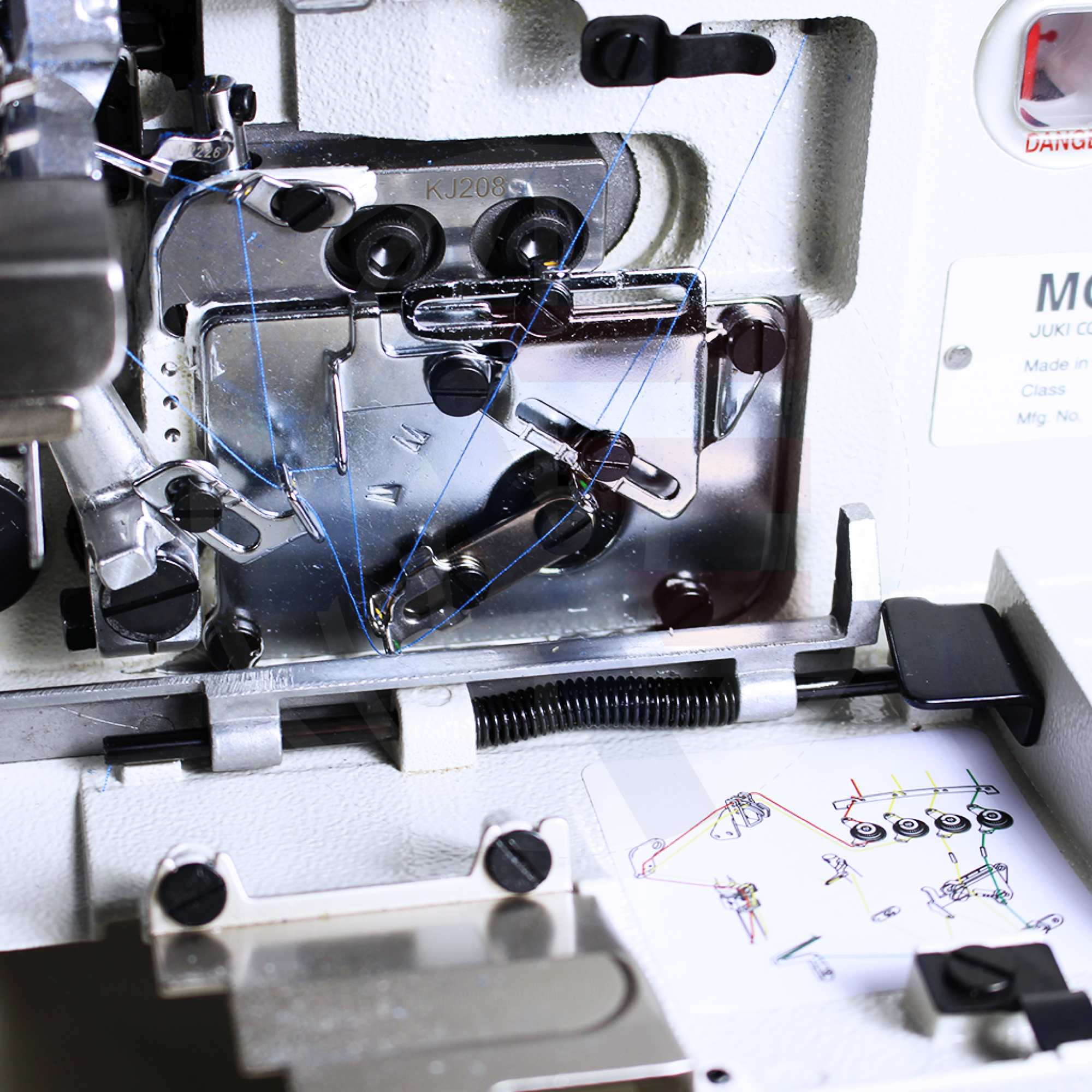 Juki Mo-6814S 4-Thread Overlock Machine Sewing Machines