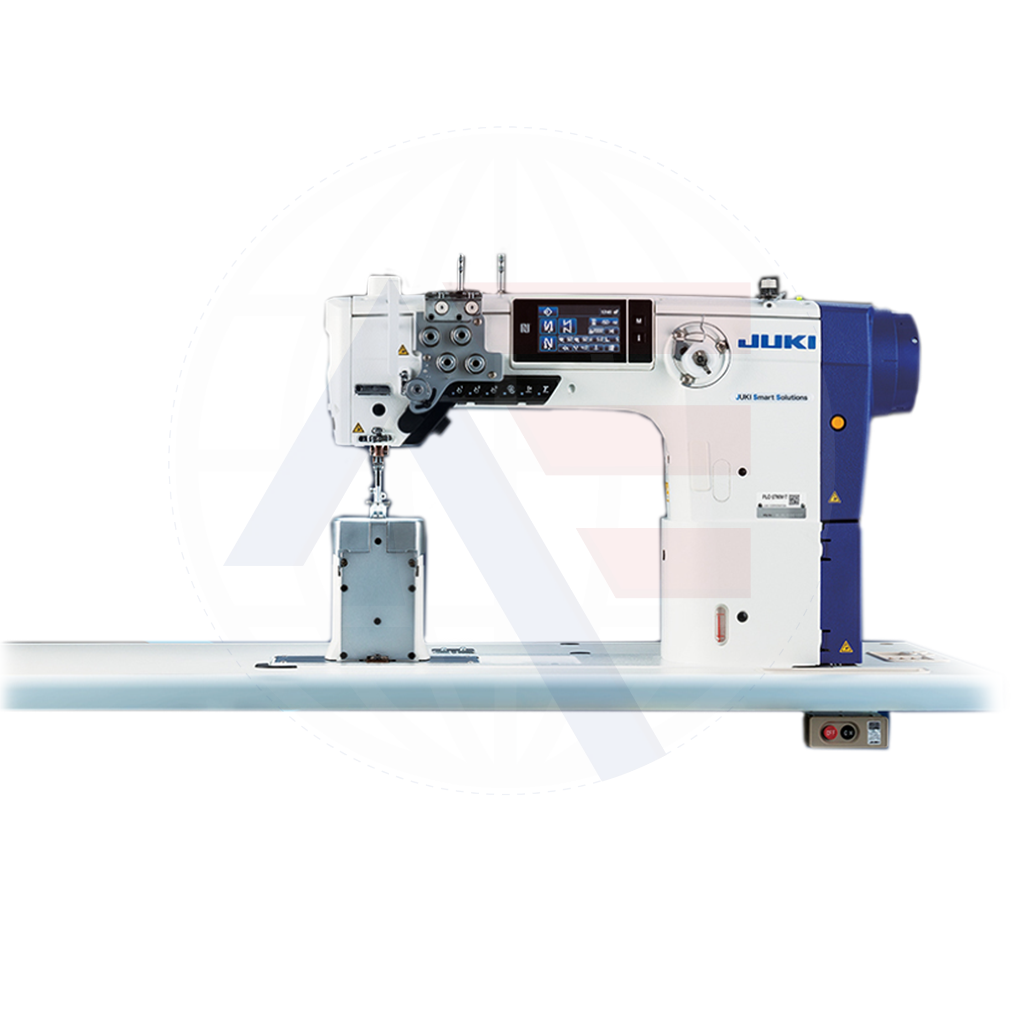 Juki Digitally Smart Solution Series Plc-2710V-7 Post-Bed Walking-Foot Lockstitch Machine Sewing