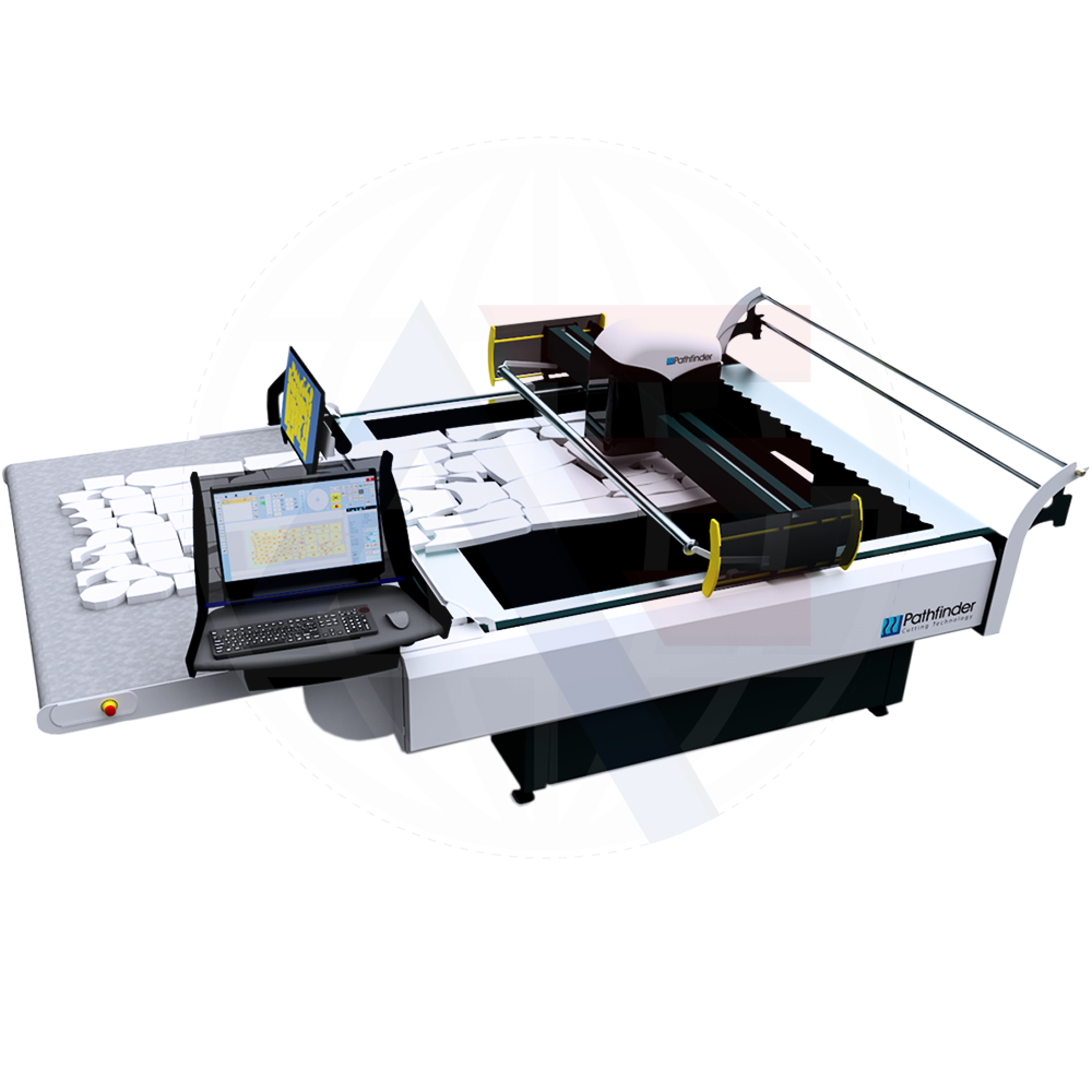 Pathfinder M-Series Multi-ply Automated Cutting Machine - AE Sewing Machines