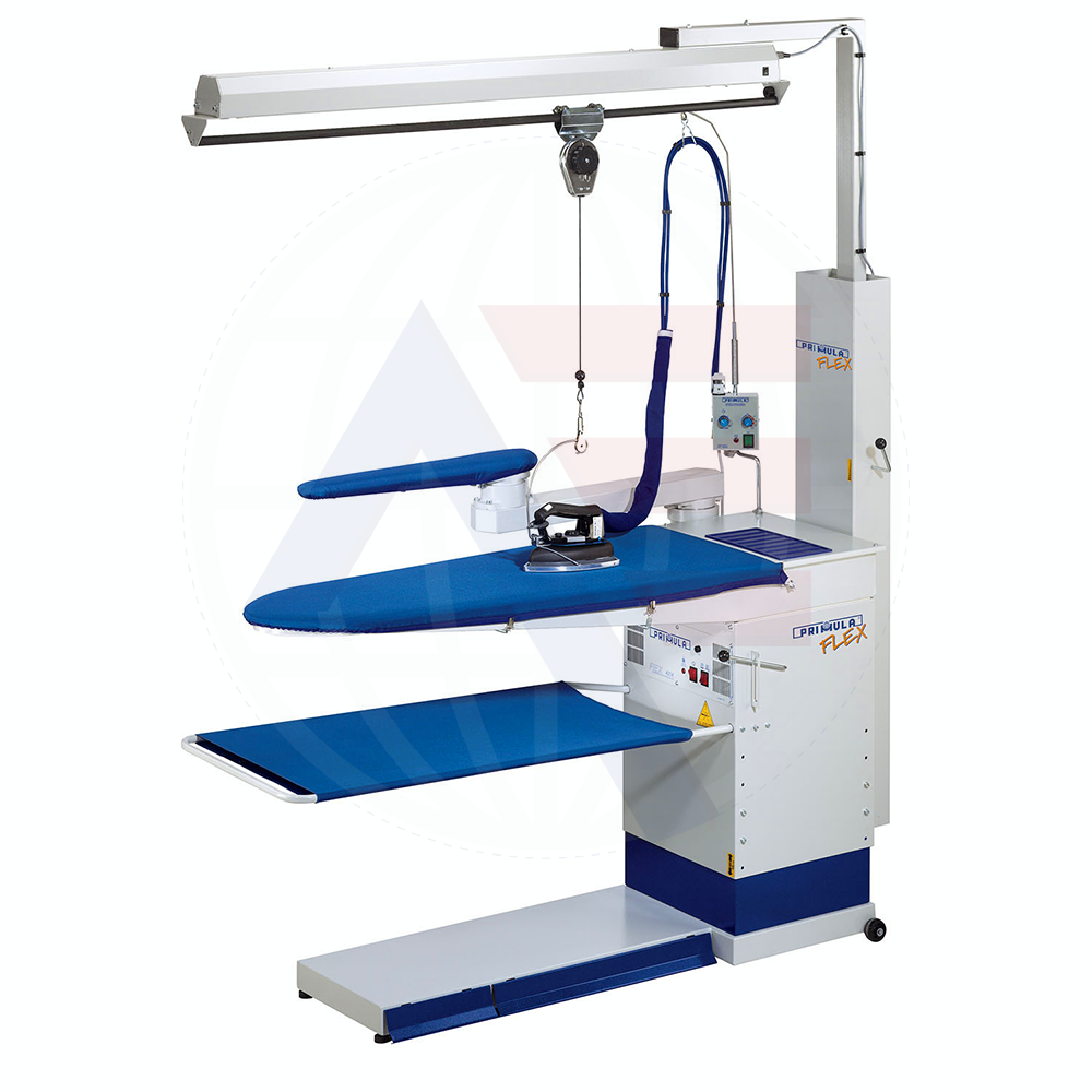 Primula Flex Dob Ironing Table With Heating Adjustable Suction And Blowing Pressing Equipment