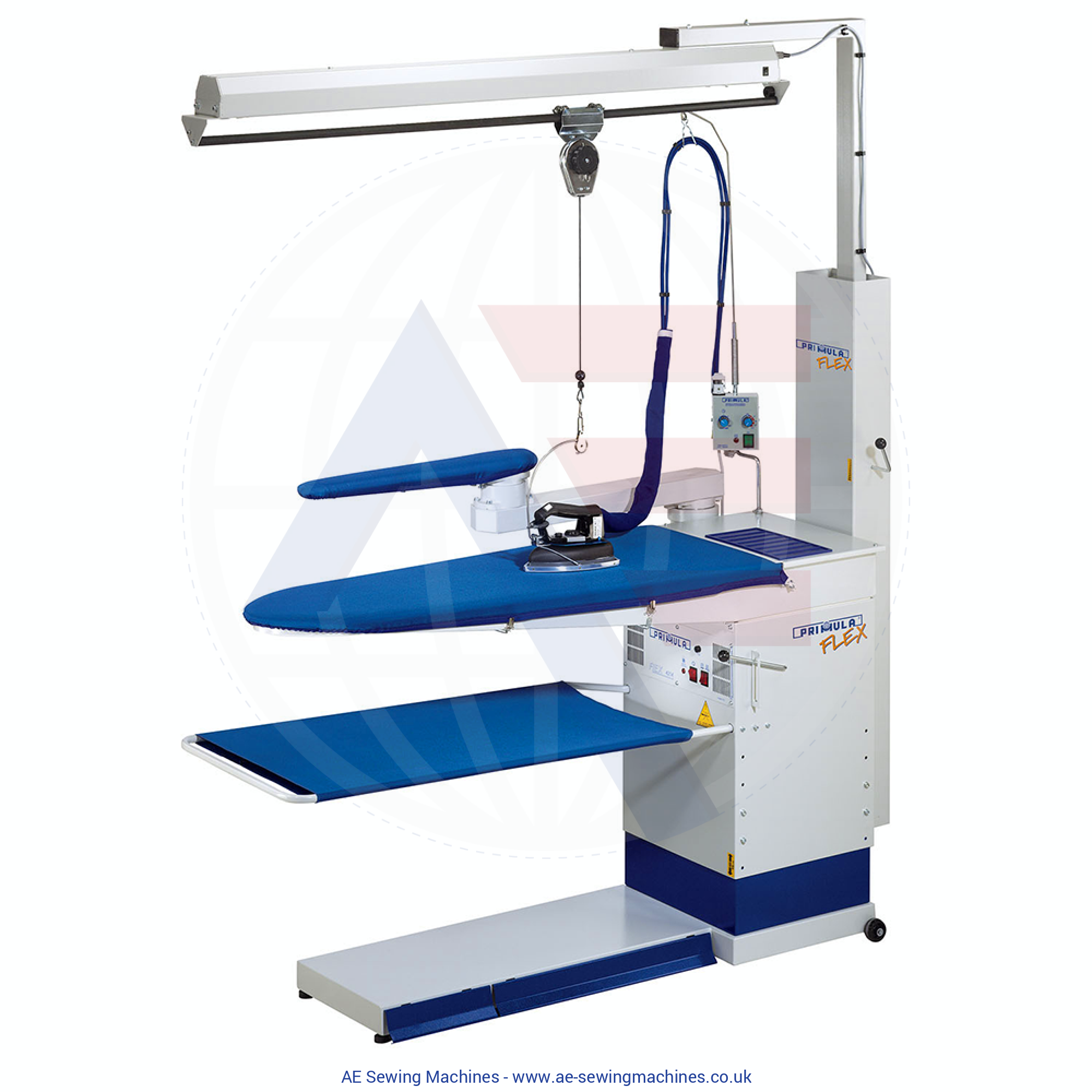 Primula Flex Dob Ironing Table With Heating Adjustable Suction And Blowing Pressing Equipment