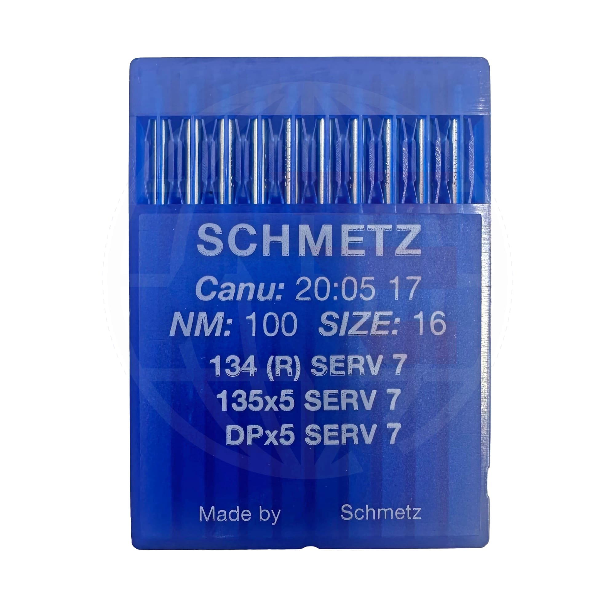 Schmetz 134Serv7 Reinforced Point Needles 100 Sewing Machine