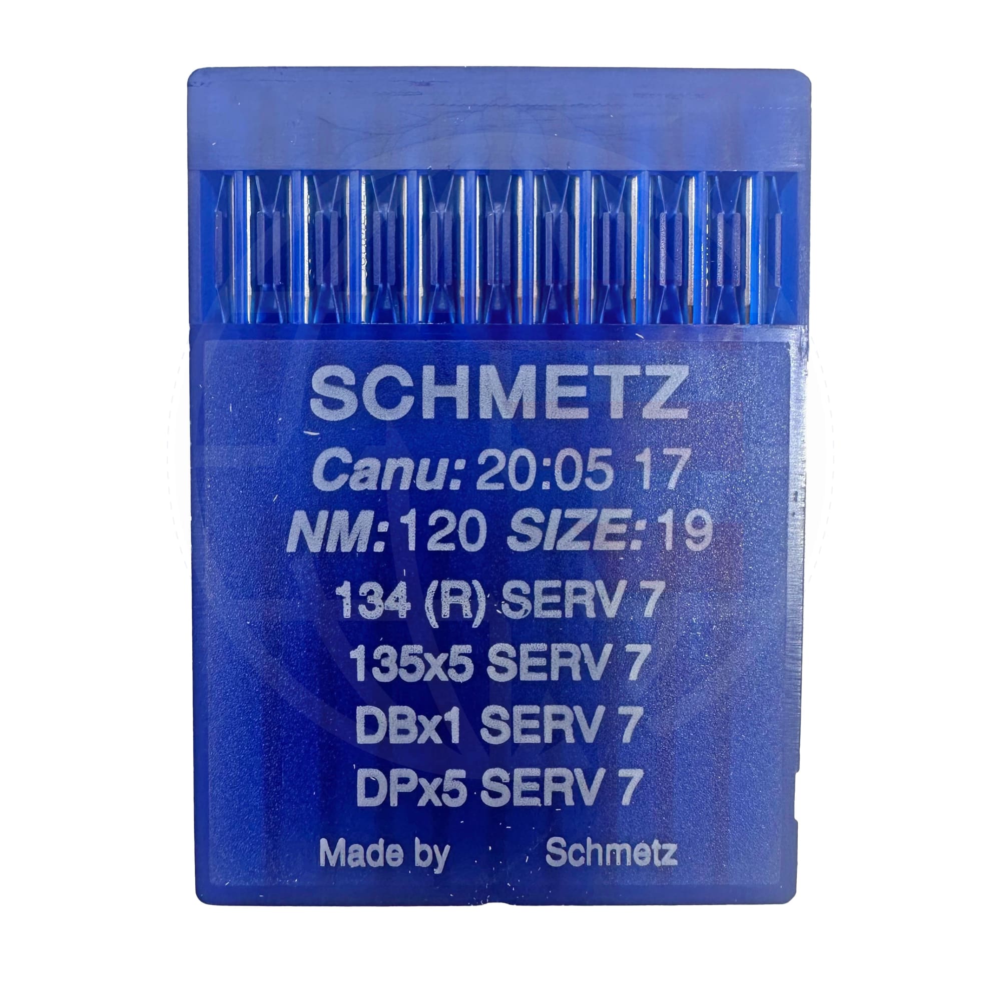 Schmetz 134Serv7 Reinforced Point Needles 120 Sewing Machine