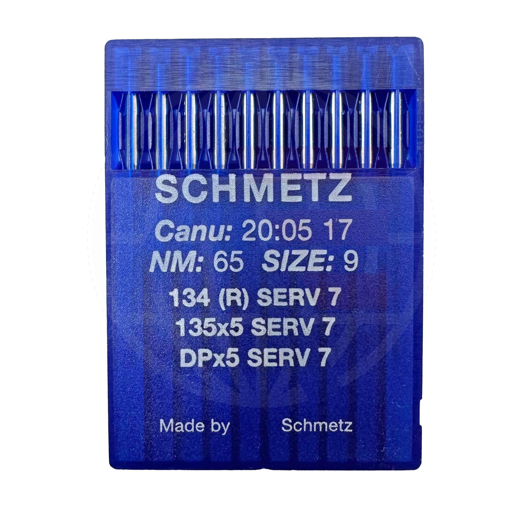 Schmetz 134Serv7 Reinforced Point Needles 65 Sewing Machine