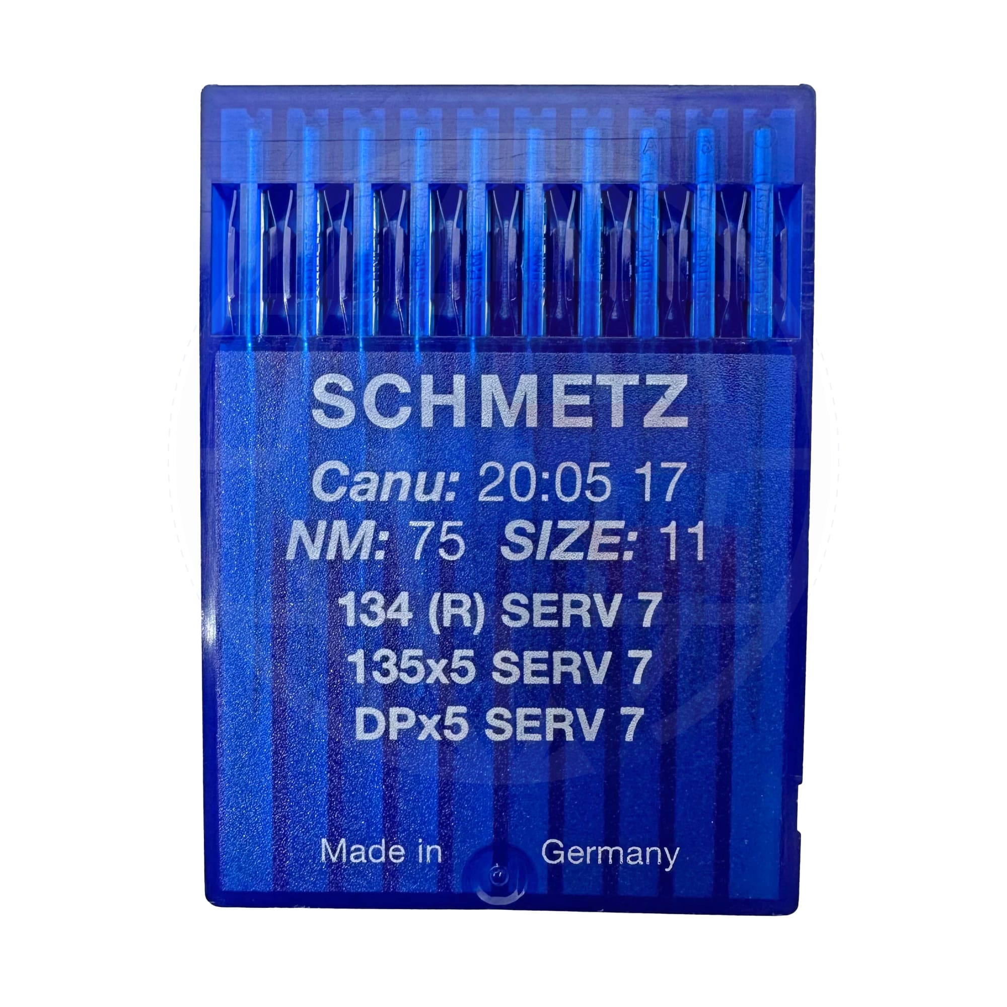 Schmetz 134Serv7 Reinforced Point Needles 75 Sewing Machine