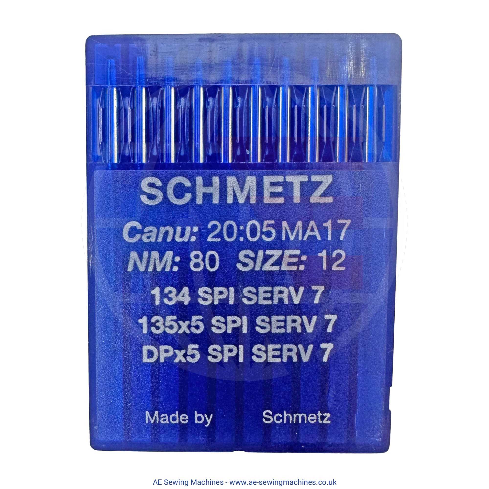 Schmetz 134Spi Serv7 Reinforced Sharp Point Needles 80 / Packet Of 10 Sewing Machine